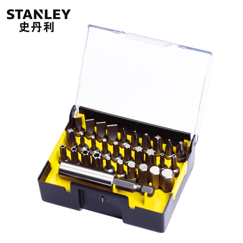 Stanley/STANLEY 63-411-23 31 шт. Головка отвертки серии 6,3 мм и набор магнитных адаптеров A/[1 комплект]