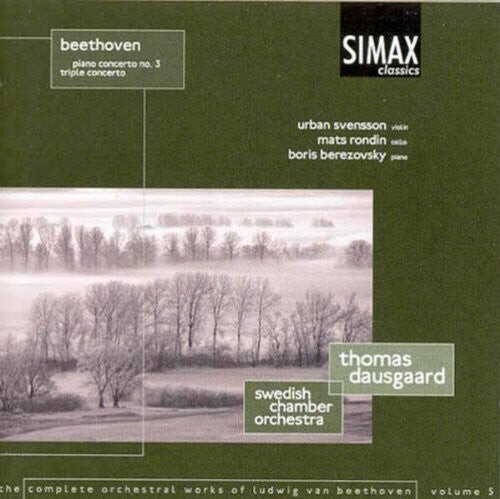 

CD диск Beethoven / Berezovsky / Rondin / Svensson / Swco: V.5: Comp Orchestral Works - Piano Cto 3