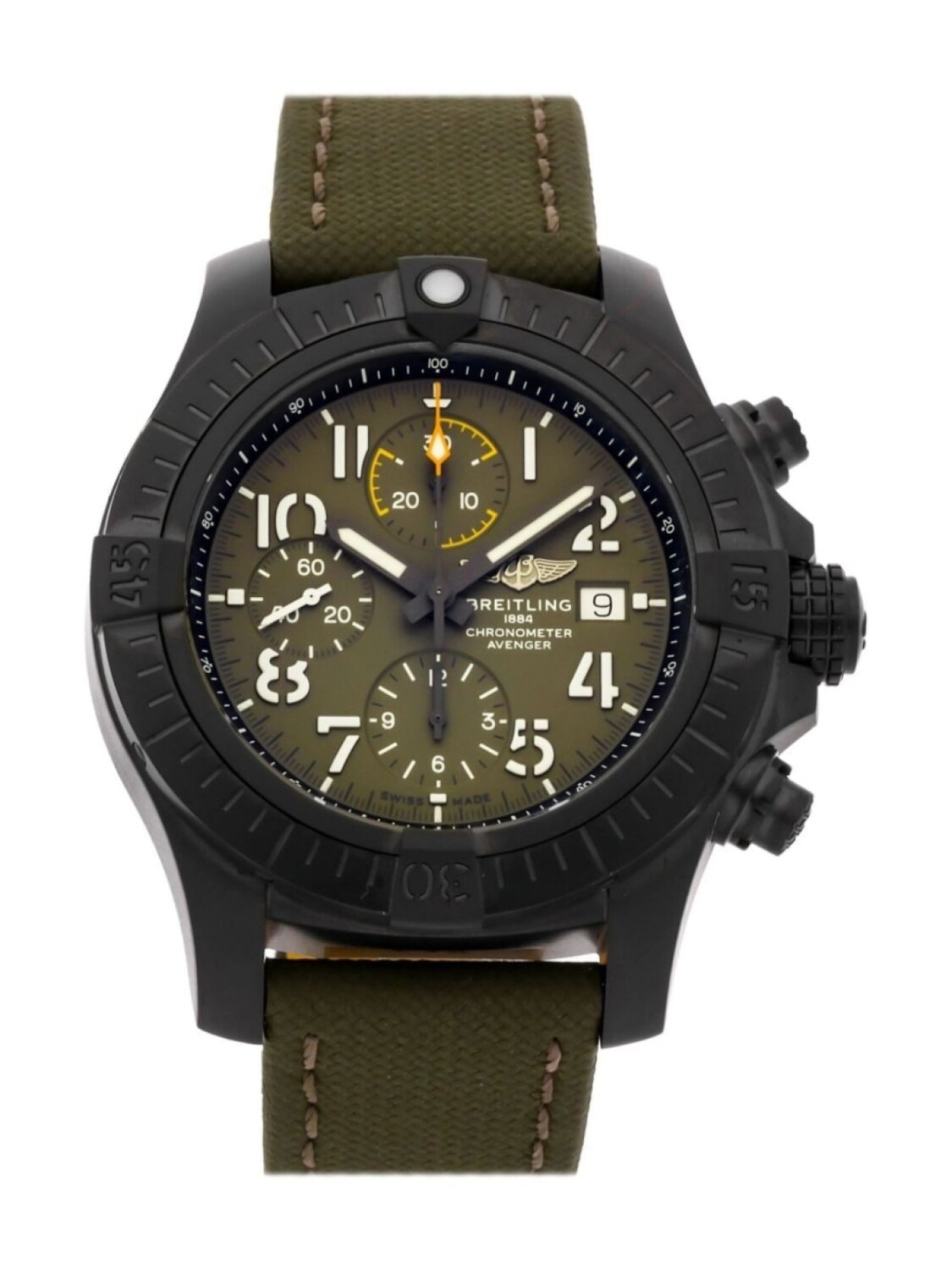 

Часы мужские Breitling, зеленый