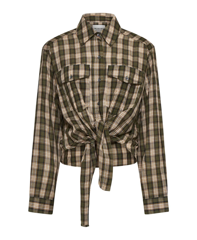 

Рубашки Нат Га Isabel Marant Étoile, коричневый