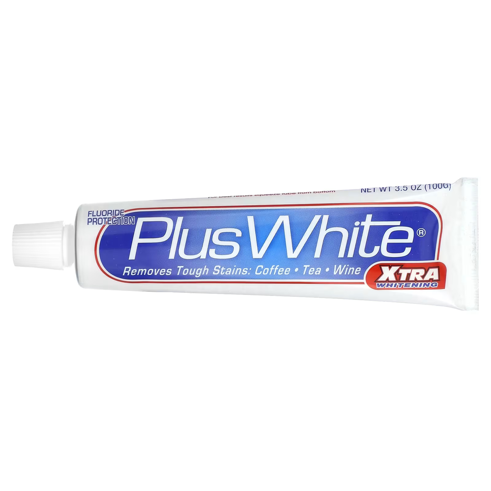 Зубная паста Plus White Xtra Whitening Fluoride против кариеса, 100 г