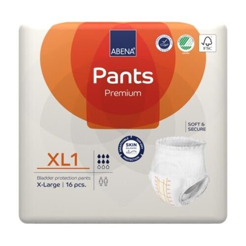 

Впитывающие трусики PANTS XL1 a'16 Abena -