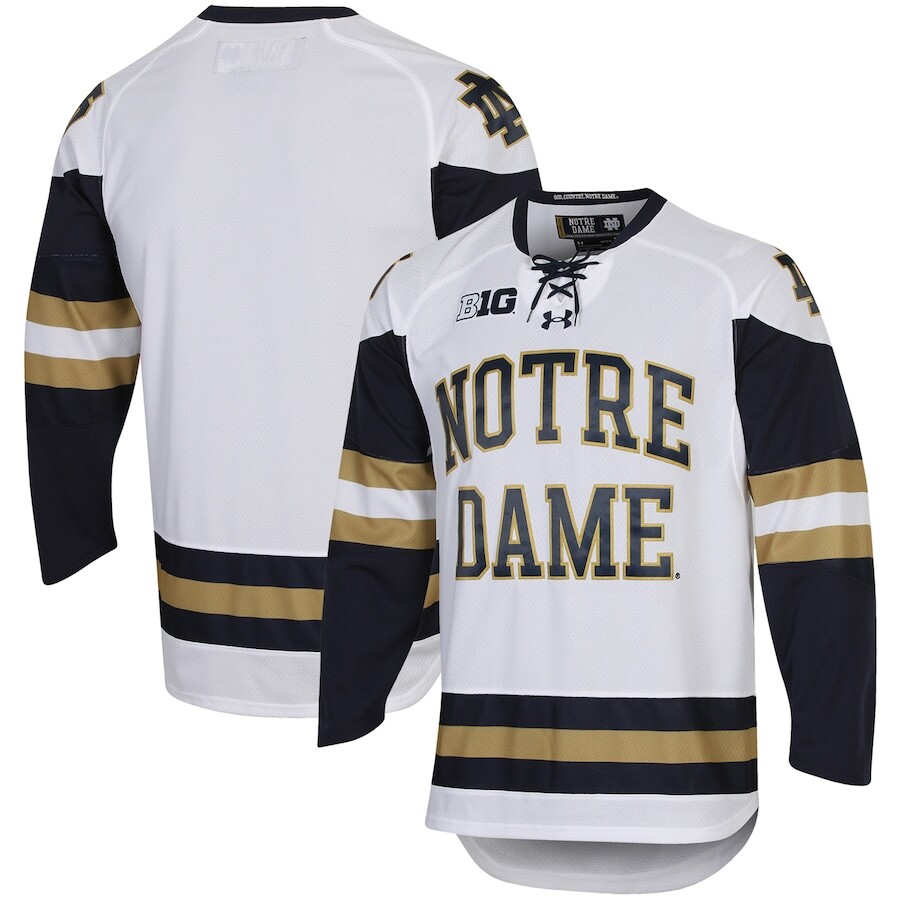 

Джерси Under Armour Notre Dame Fighting Irish, белый