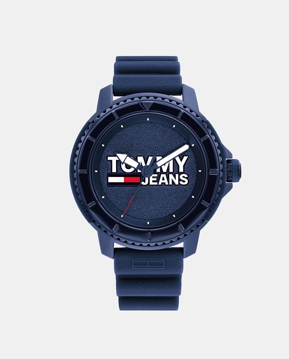 

Tokyo 1792000 синие силиконовые мужские часы Tommy Jeans, синий