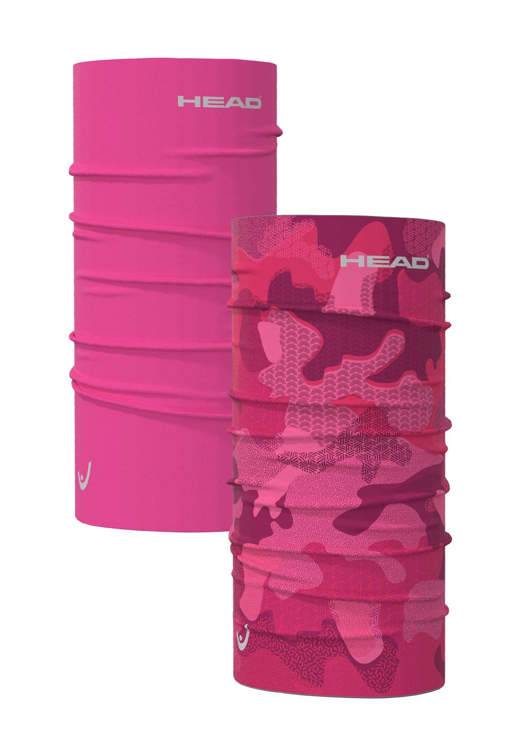 Снуд MULTIFUNKTIONSTUCH CAMOUFLAGE/UNI 2ER PACK Head, цвет pink