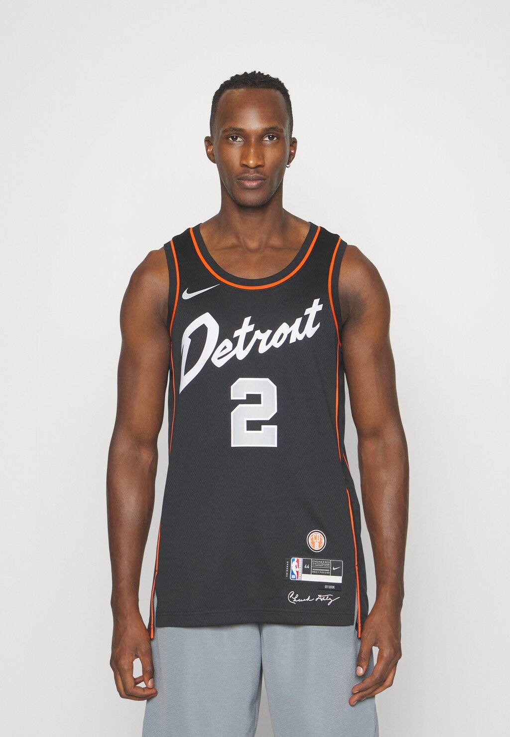 

Team Nba Detroit Pistons Cade Cunningham City Edition Jersey Nike, черный