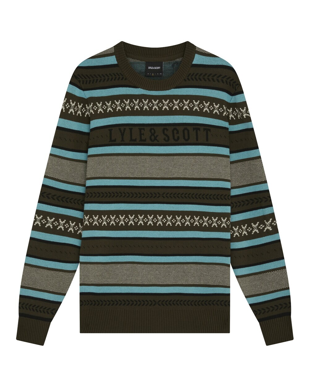 

Свитер Lyle & Scott Glen, пихта