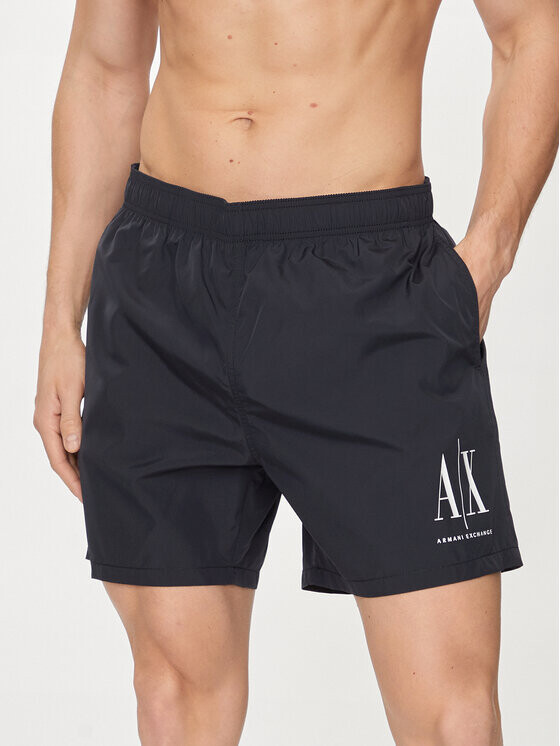 

Шорты стандартного кроя Armani Exchange, синий