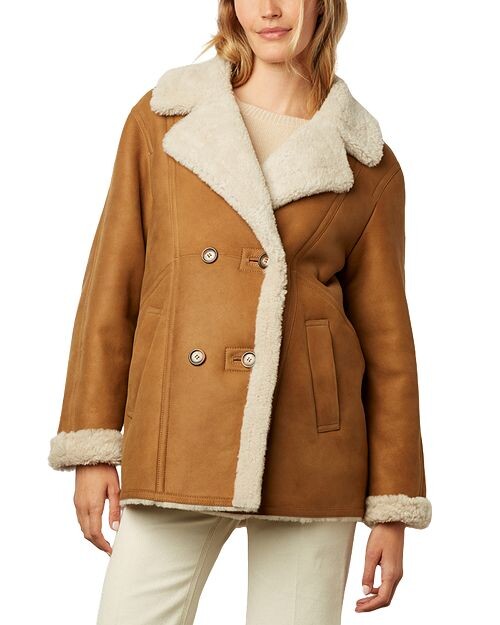 

Дубленка Margritte Gerard Darel, цвет Brown