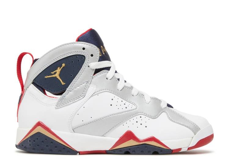 

Кроссовки AIR JORDAN 7 RETRO GS 'OLYMPIC' 2012, белый