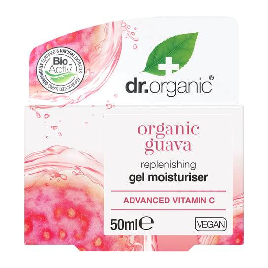 

Увлажняющий гель для лица с гуавой, 50 мл Dr Organic, Dr Organic Ltd