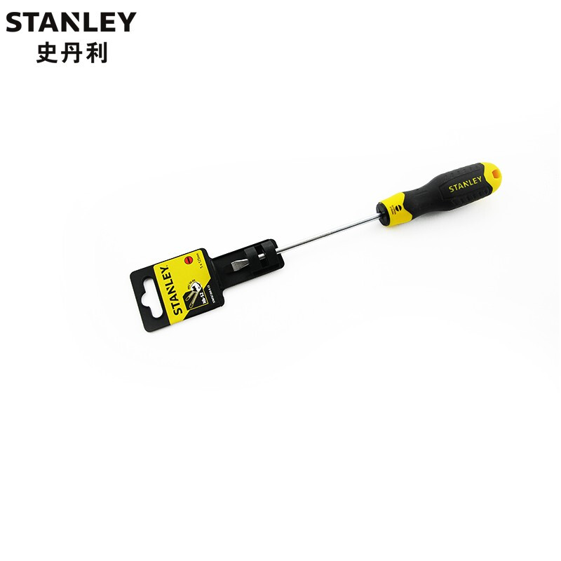 Stanley Набор из 2 мощных шлицевых отвёрток 6,5x300 мм отвёртка для электрика маленькая отвёртка с цветком сливы STMT67277-8-23