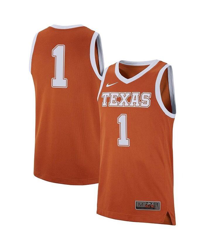 

Реплика мужского джерси №1 Burnt Orange Texas Longhorns Nike, оранжевый