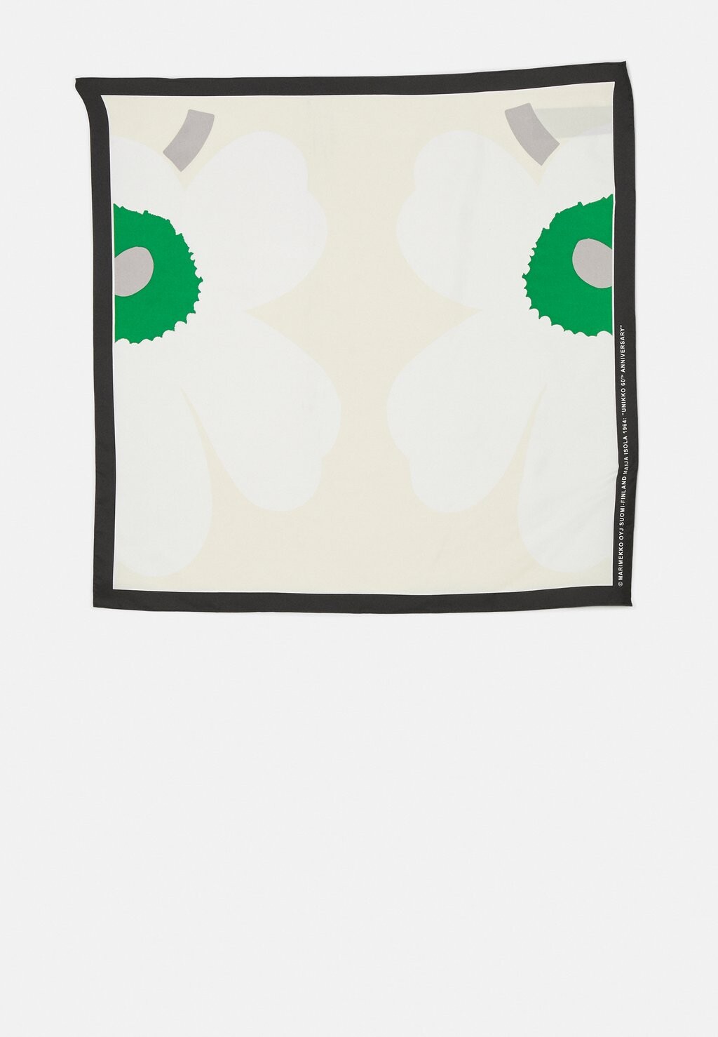 

Шарф LAUHTUA HEIJASTUS UNIKKO Marimekko, цвет beige/green/off-white
