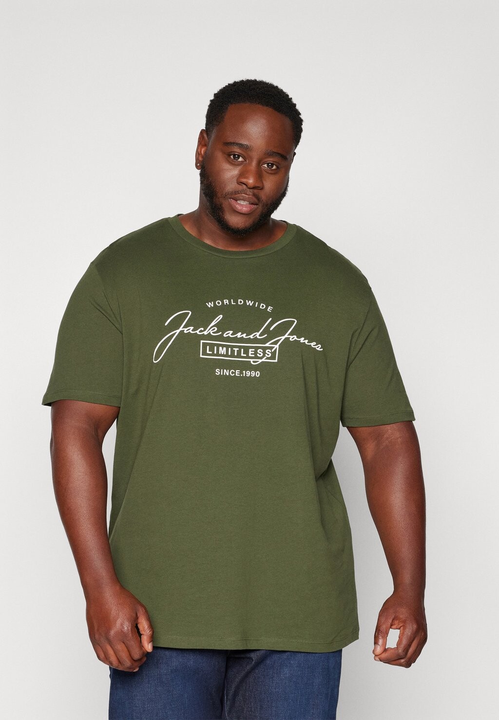 

Футболка с принтом JJFERRIS TEE CREW NECK 3 PACK Jack & Jones, черный
