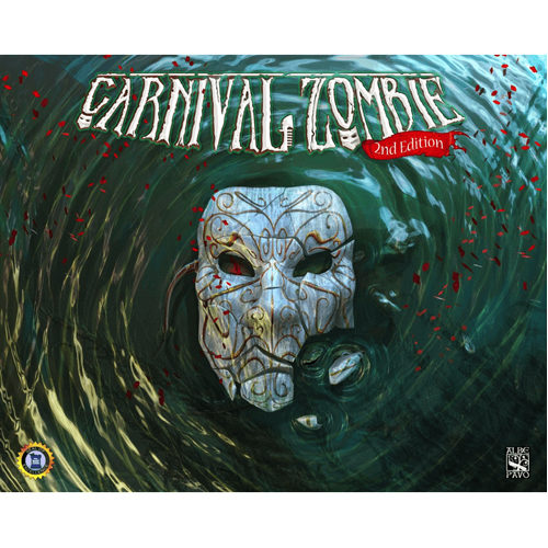 Настольная игра Carnival Zombie 2Nd Edition силиконовый чехол на realme q3 pro carnival edition зеленые авокадо для реалми ку 3 про карнивал