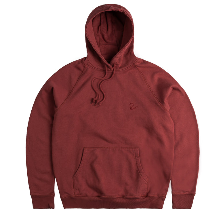 Свитер Script Logo Hooded Sweatshirt By Parra, красный