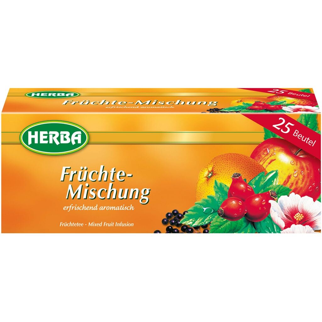 

Фруктовая смесь Herba освежающий ароматный фруктовый чай 50г Teekanne