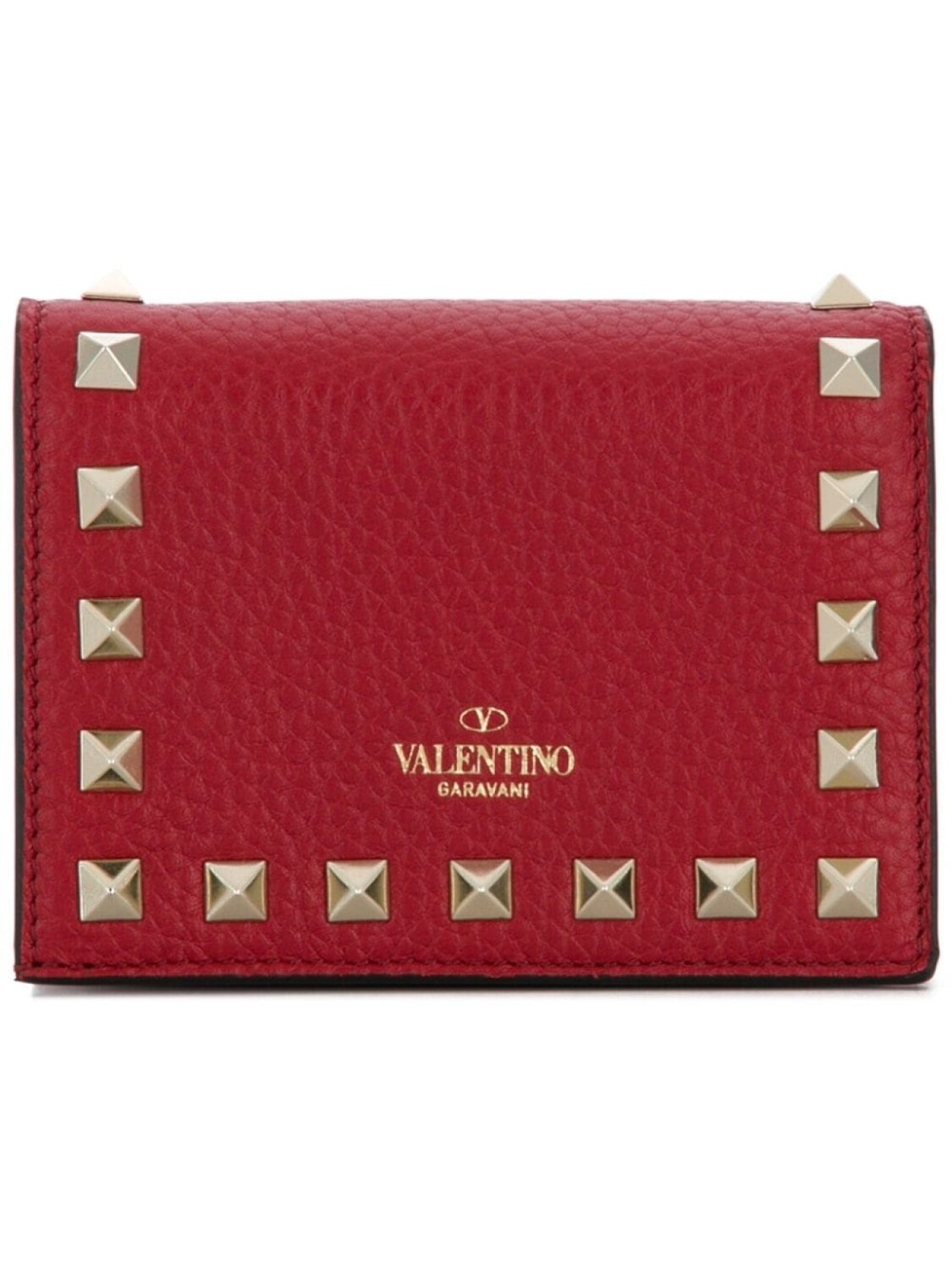 

Valentino Garavani кошелек Valentino Rockstud, красный