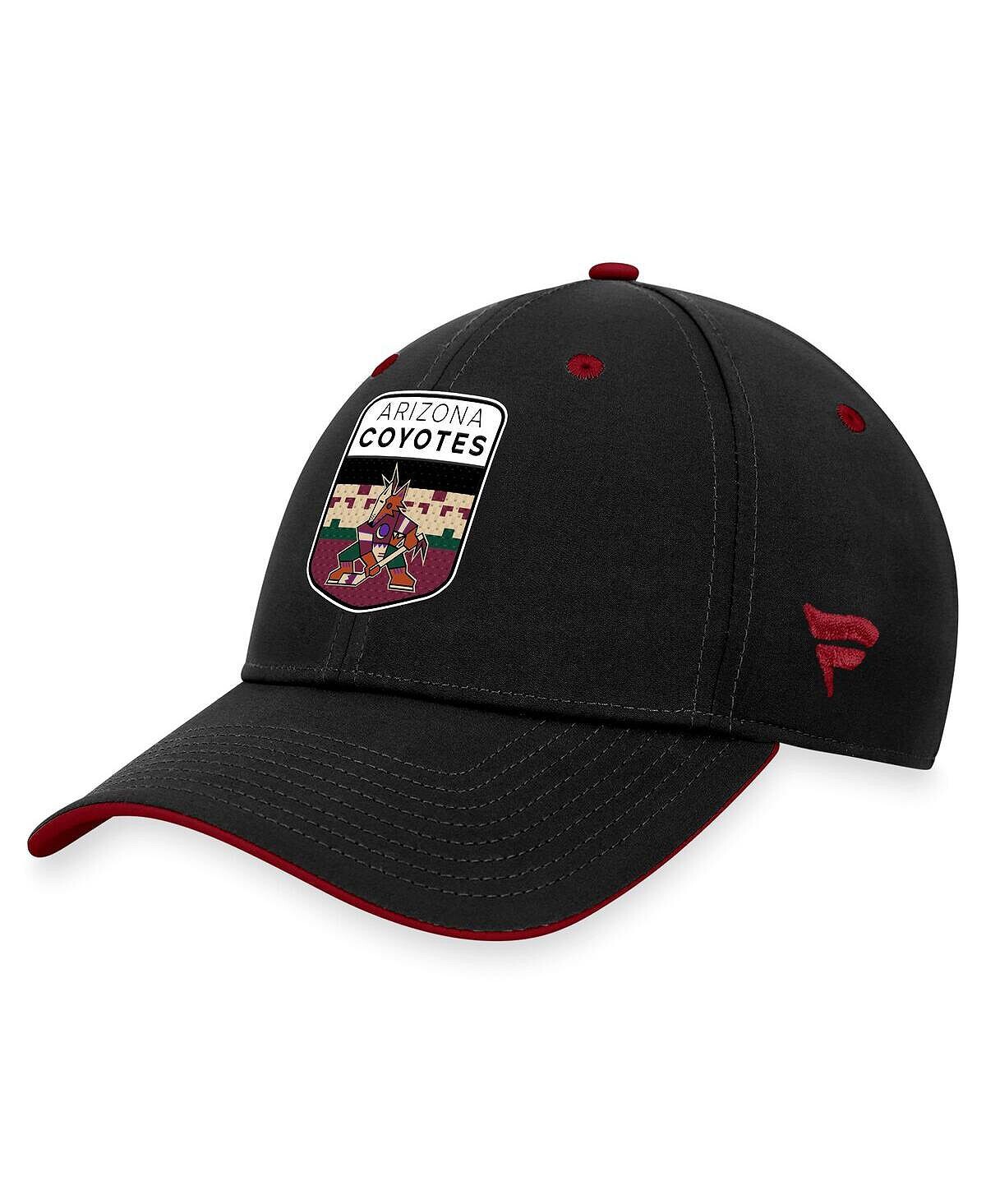 

Мужская черная фирменная гибкая кепка для драфта НХЛ 2023 Arizona Coyotes Fanatics