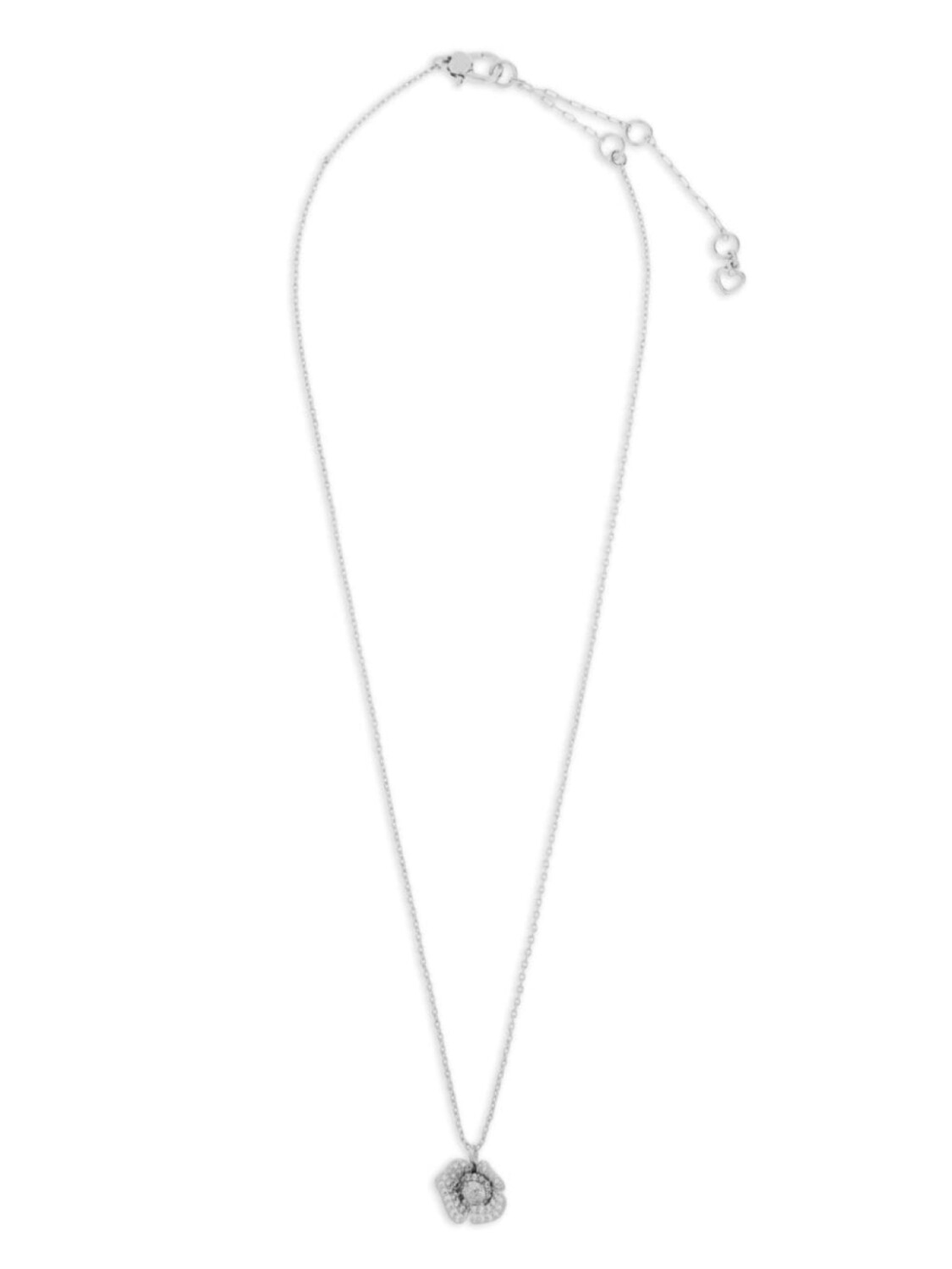 

Ожерелье Poppy Power Kate Spade, серебряный