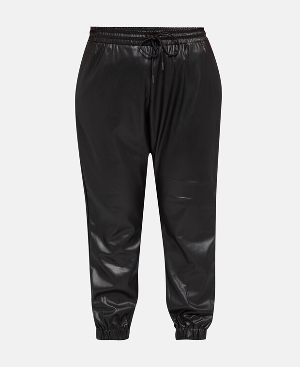 

Брюки из кожи Vero Moda Curve, черный