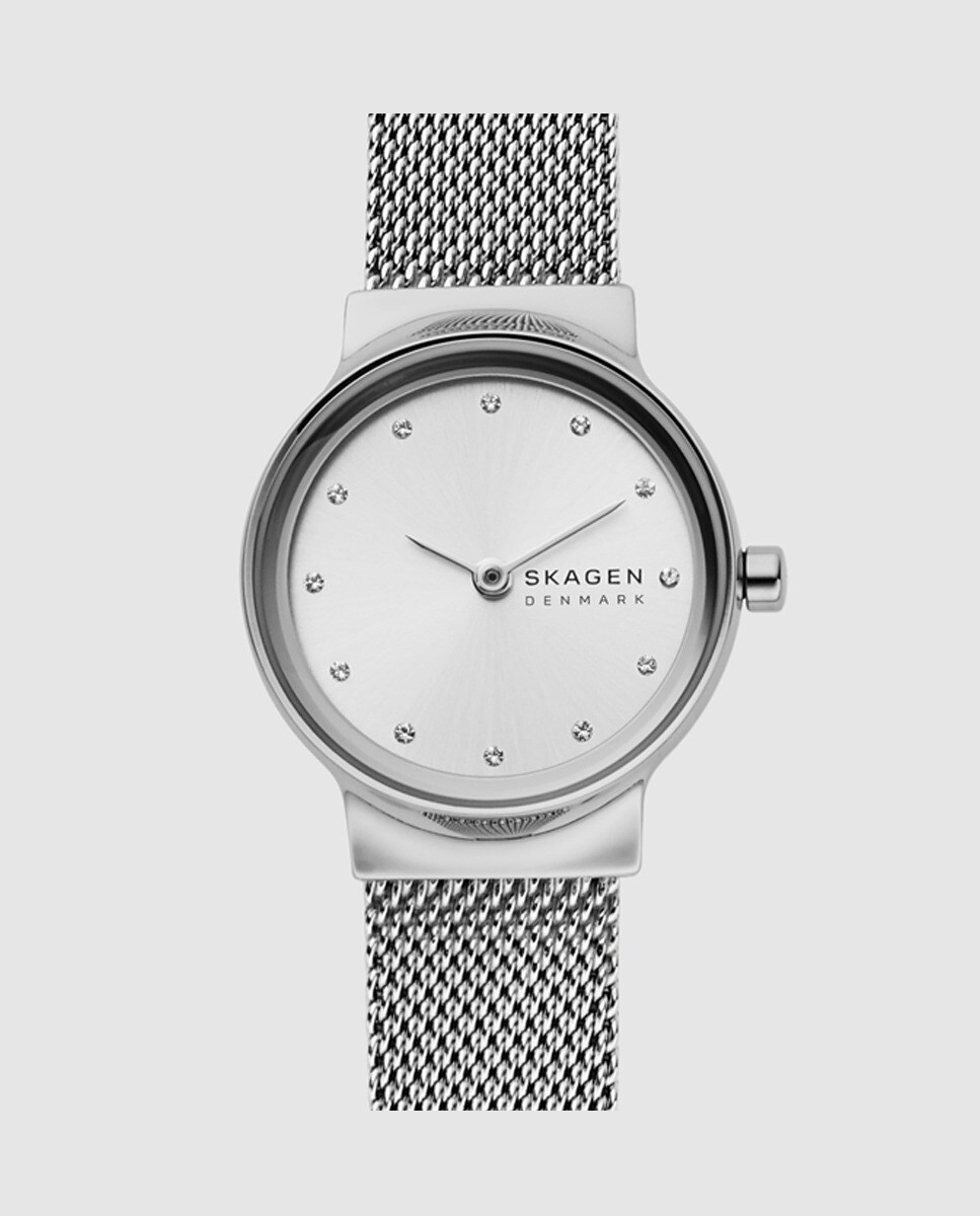 Skagen Freja SKW2715 Женские часы со стальной сеткой Skagen, серебро часы женские skagen skw2972