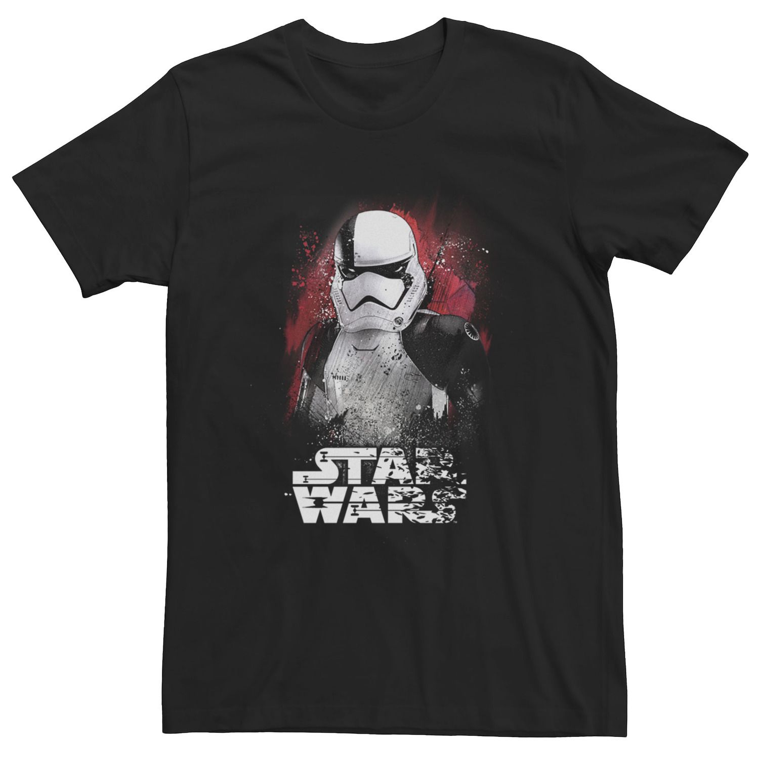 Мужская футболка с логотипом The Last Jedi Stormtrooper Star Wars толстовка с логотипом the last jedi star wars серый