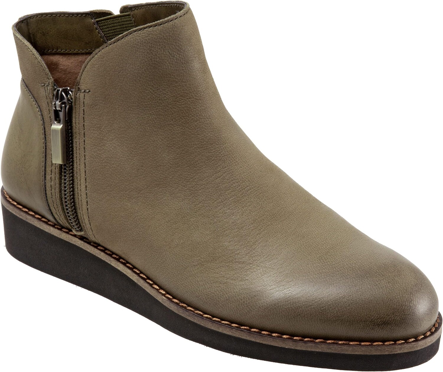 

Ботильоны Wesley SoftWalk, цвет Olive Green Leather