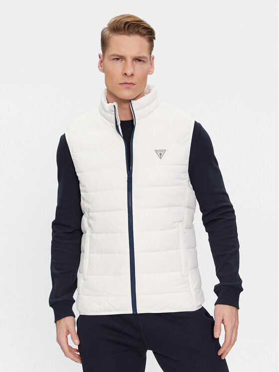 

Жилет стандартного кроя Guess, экрю