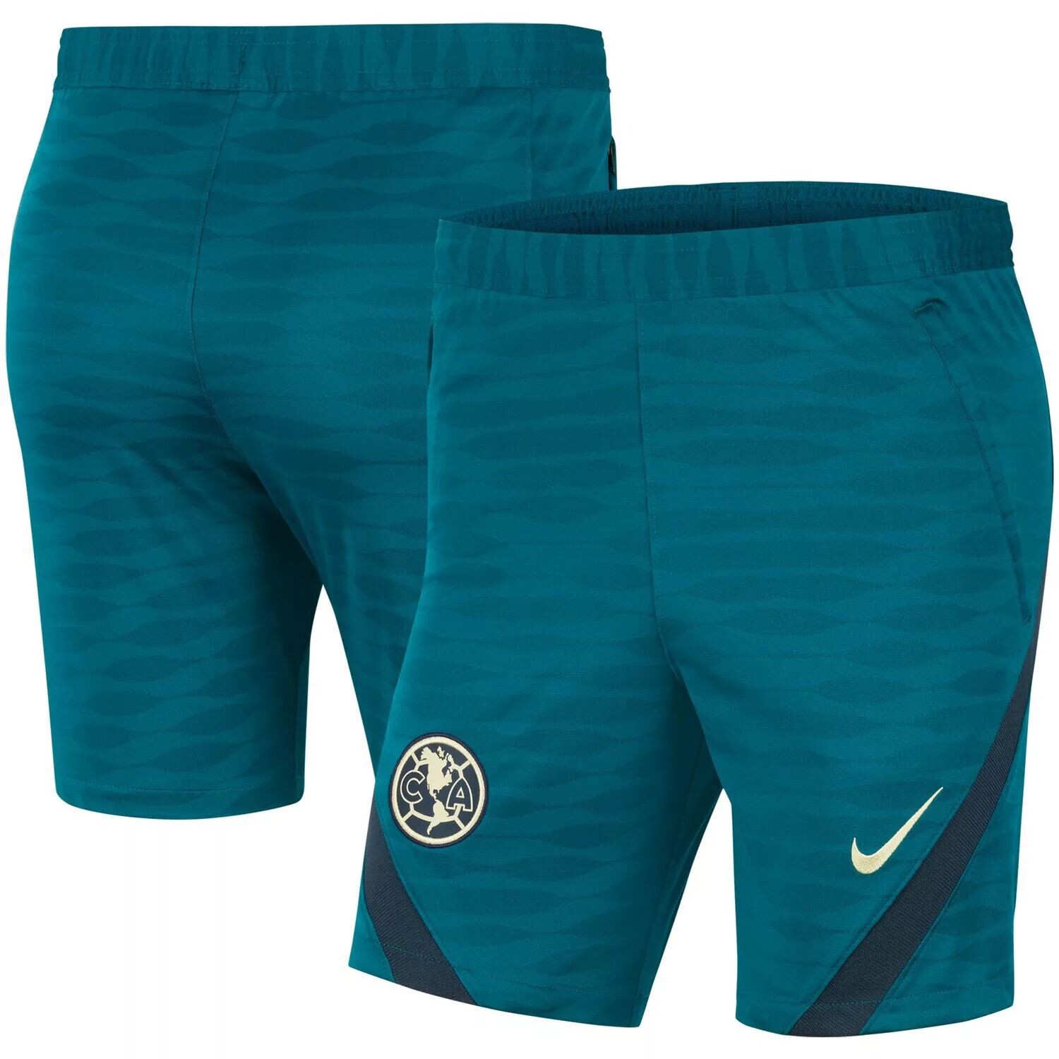 

Мужские темно-бирюзовые шорты Club America Strike Performance Nike