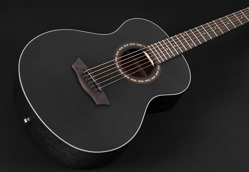 

Акустическая гитара Washburn AGM5BMK Apprentice G-Mini 5 Travel Mahogany Neck 6-String Acoustic Guitar w/Gig Bag-B-Stock