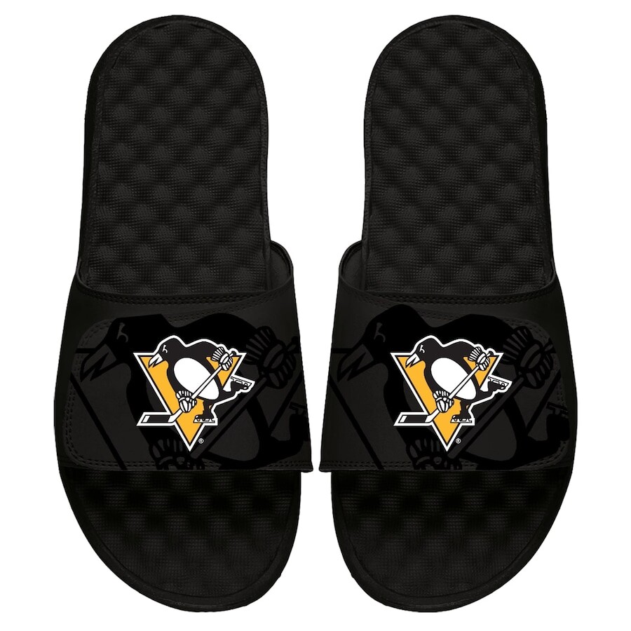 

Шлепанцы ISlide Pittsburgh Penguins, черный