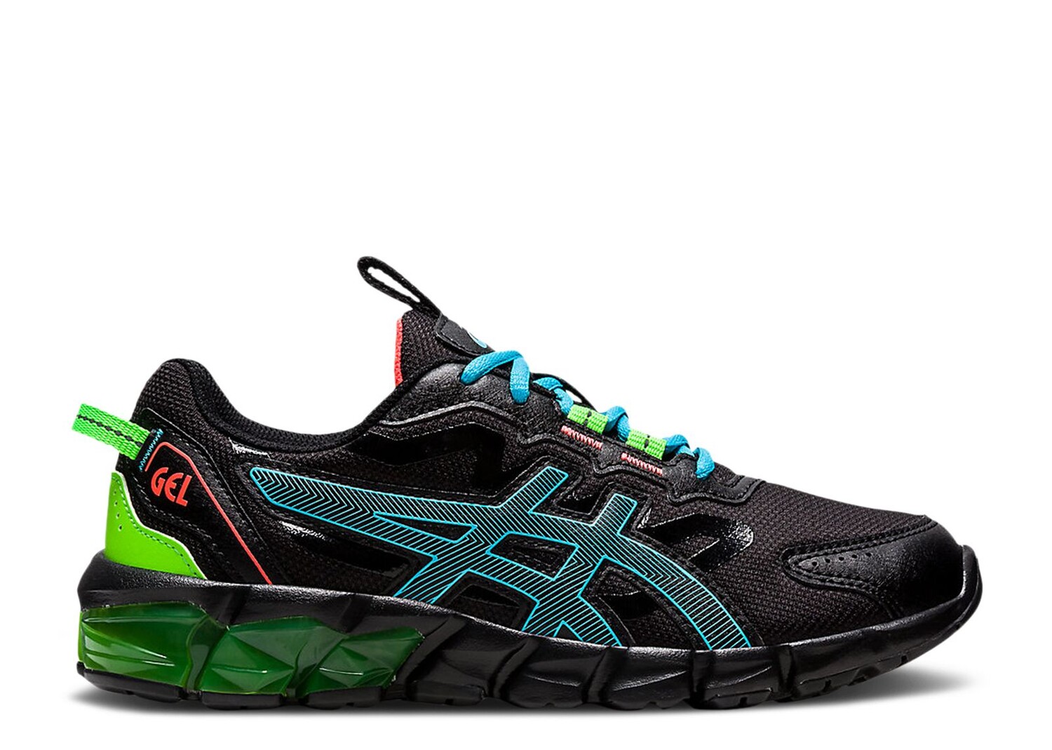 

Кроссовки ASICS Gel Quantum 90 3 Gs 'Black Aquarium', черный