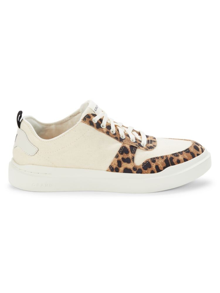

Кроссовки на платформе с отделкой животным принтом Cole Haan, цвет Natural Combo