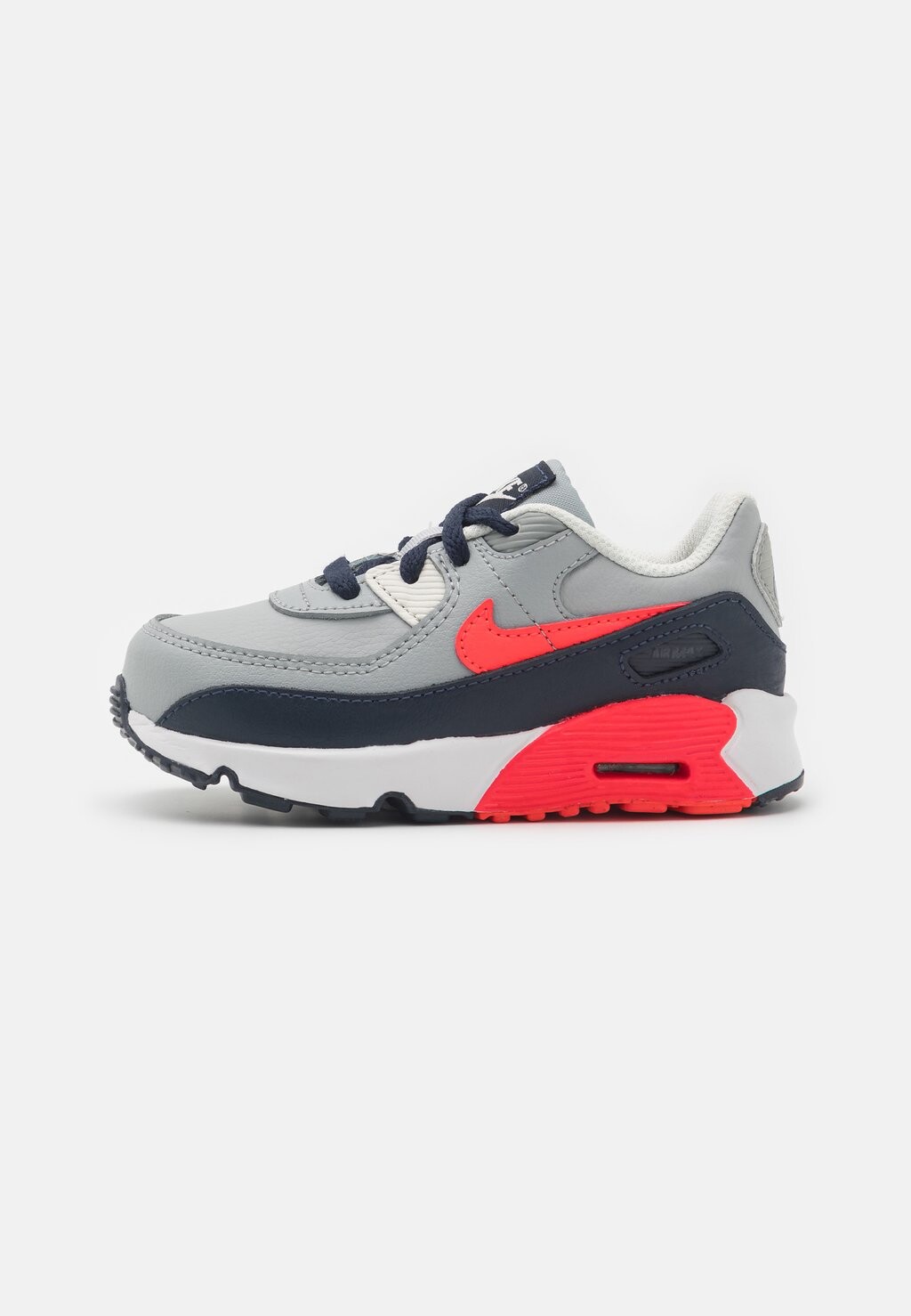 

Полукеды Air Max 90 Unisex Nike, цвет light smoke grey/bright crimson/dark obsidian