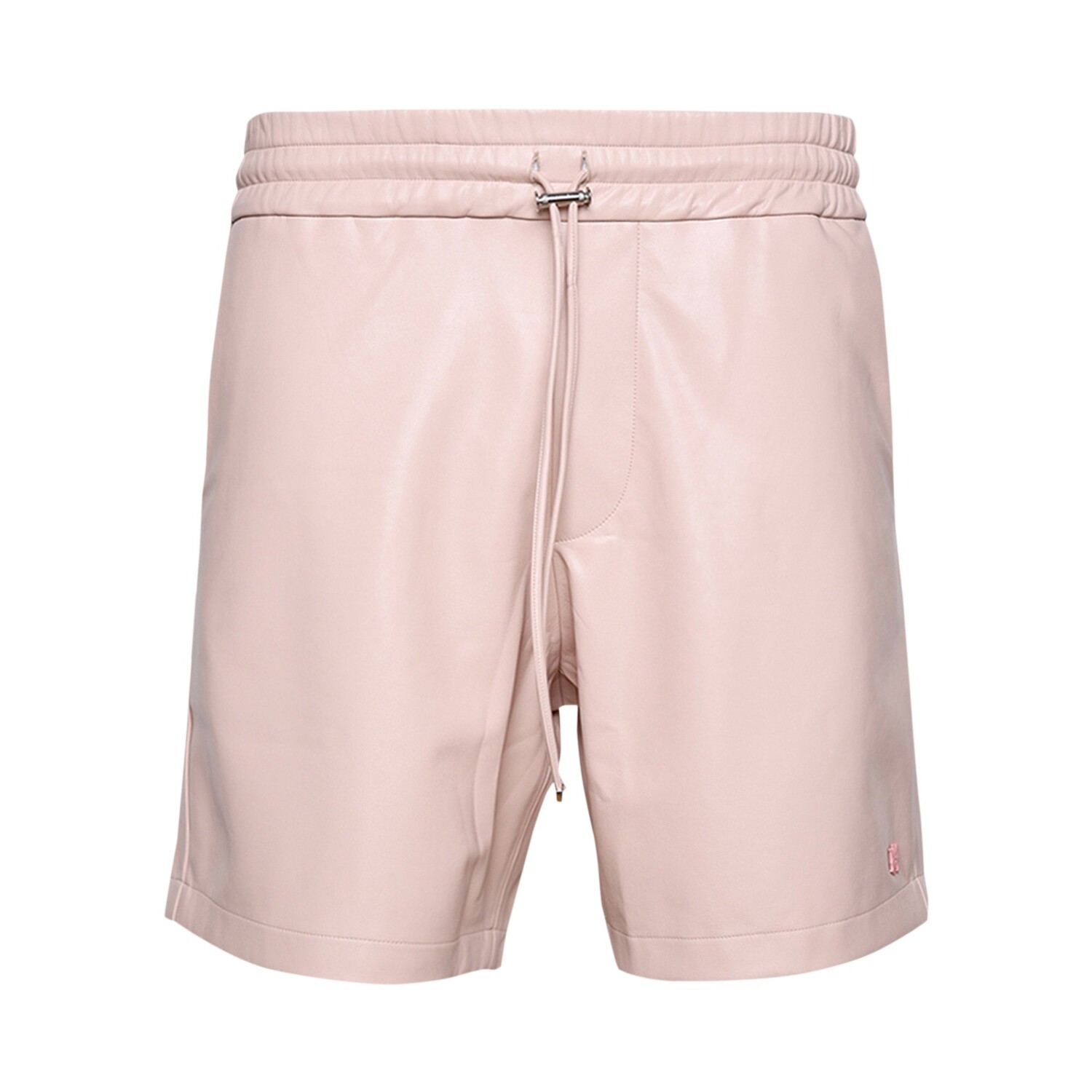 

Баскетбольные шорты Amiri из веганской кожи, цвет Adobe Rose