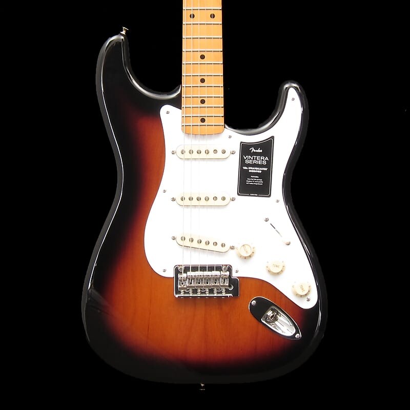 

Электрогитара Fender Vintera '50s Stratocaster Modified, Maple Fingerboard, 2-Color Sunburst