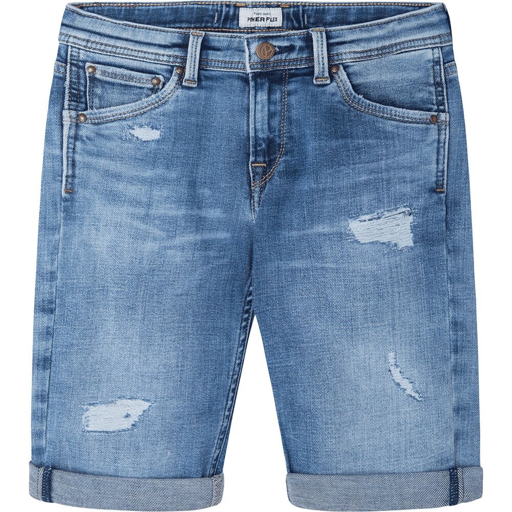 

Шорты Pepe Jeans Cashed Repair, синий