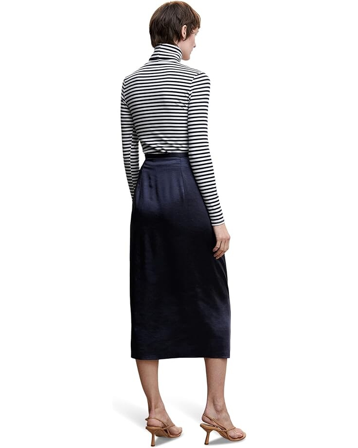 

Юбка MANGO Musa Skirt, темно-синий