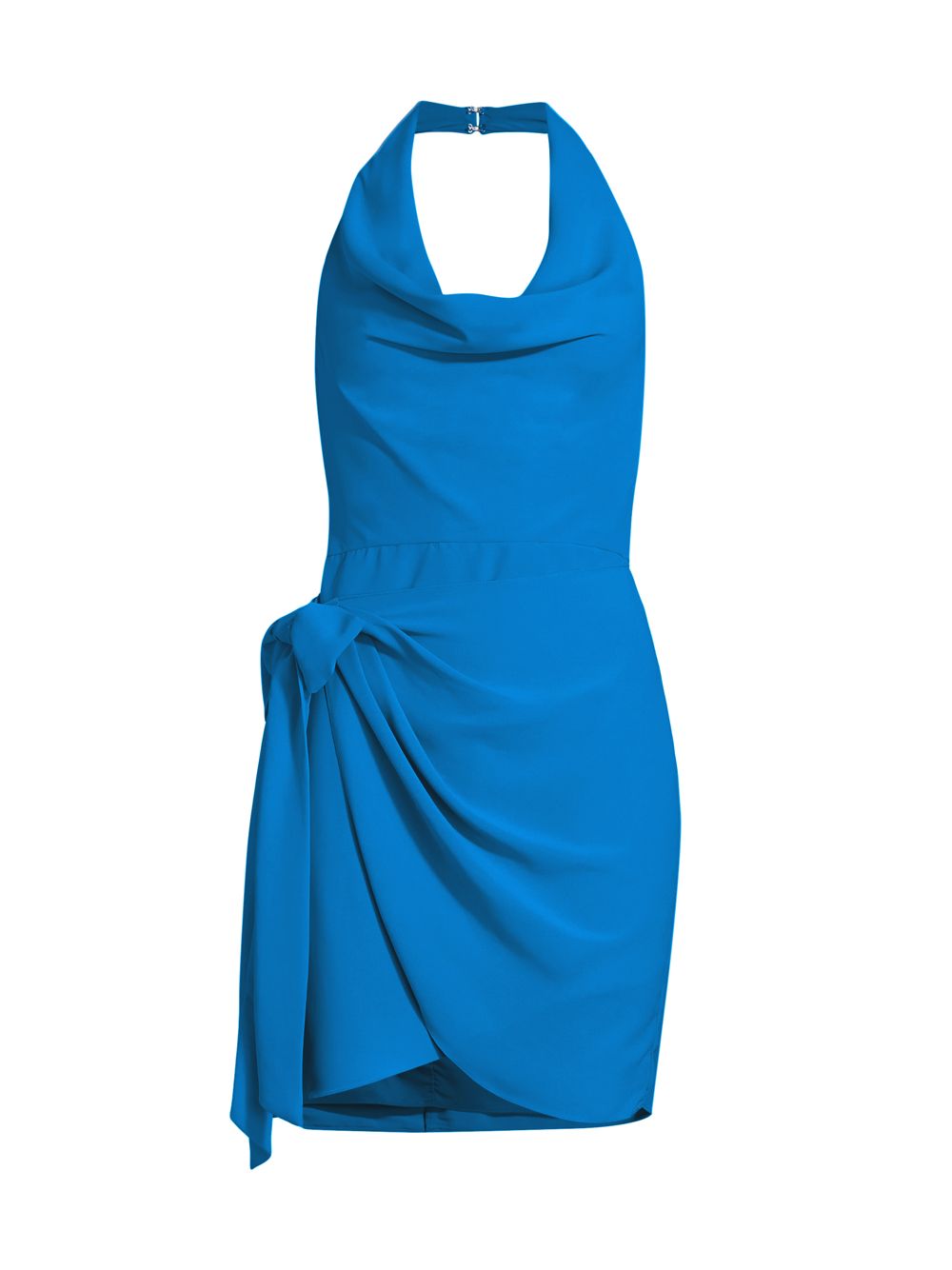 Коктейльное платье Martine с хомутом Amanda Uprichard, синий