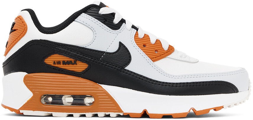 

Детские бело-черные кроссовки Air Max 90 LTR Big Kids Nike
