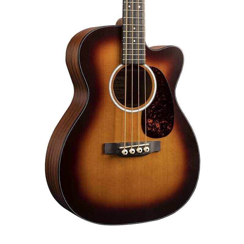 Басс гитара Martin 000CJR-10E Acoustic Electric Bass Sunburst with Gig Bag басс гитара martin 000cjr 10e acoustic electric bass guitar natural w bag