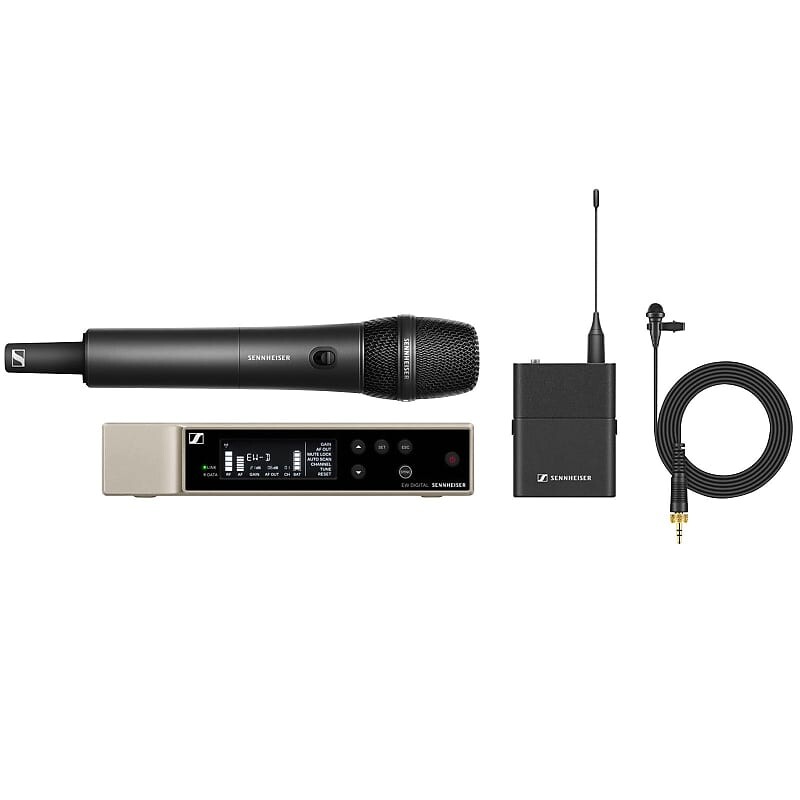 

Микрофонная система Sennheiser Sennheiser EW-D ME2/835-S SET Wireless Digital Combo Microphone System w Case