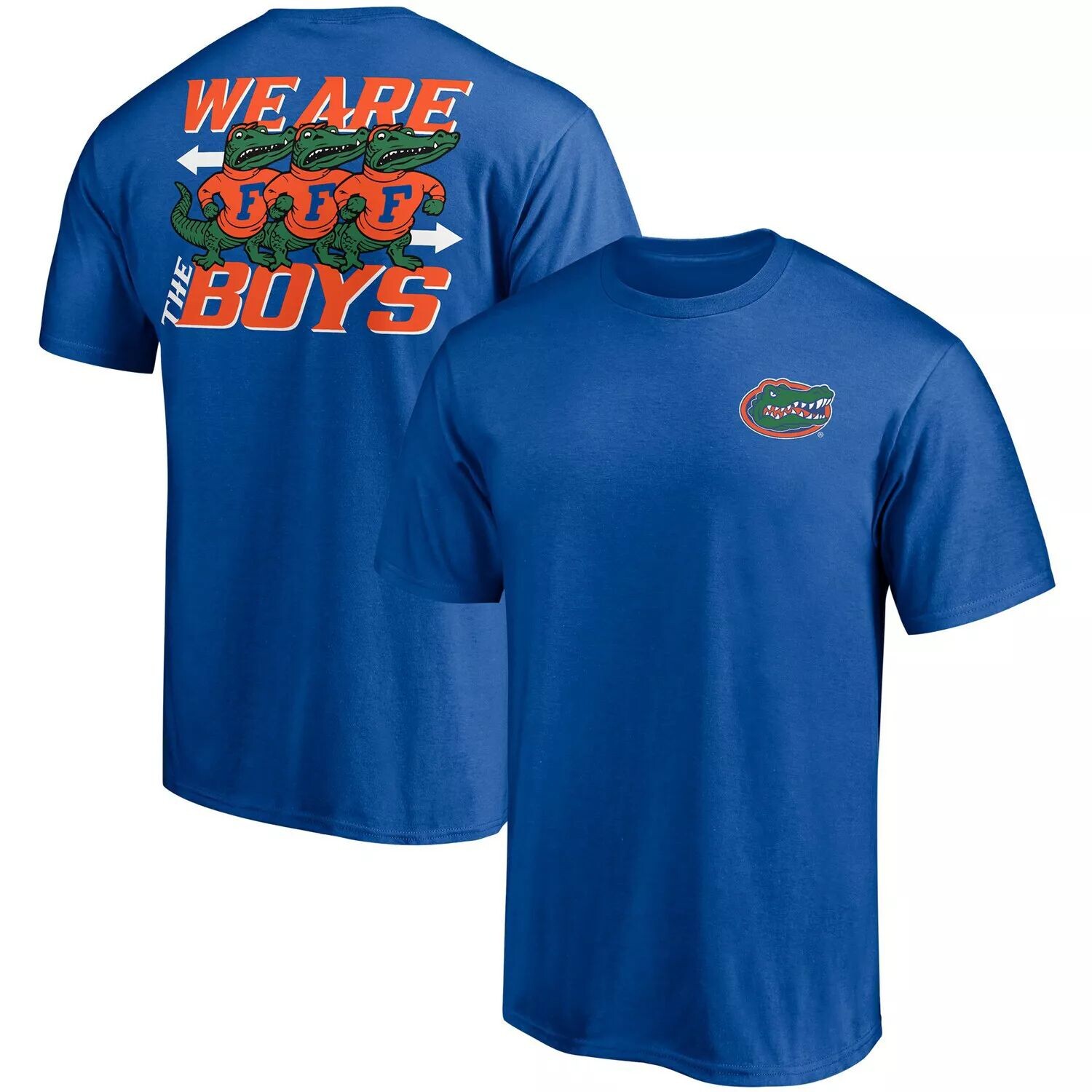 

Мужская фирменная футболка Royal Florida Gators Hometown Collection 2-Hit Fanatics