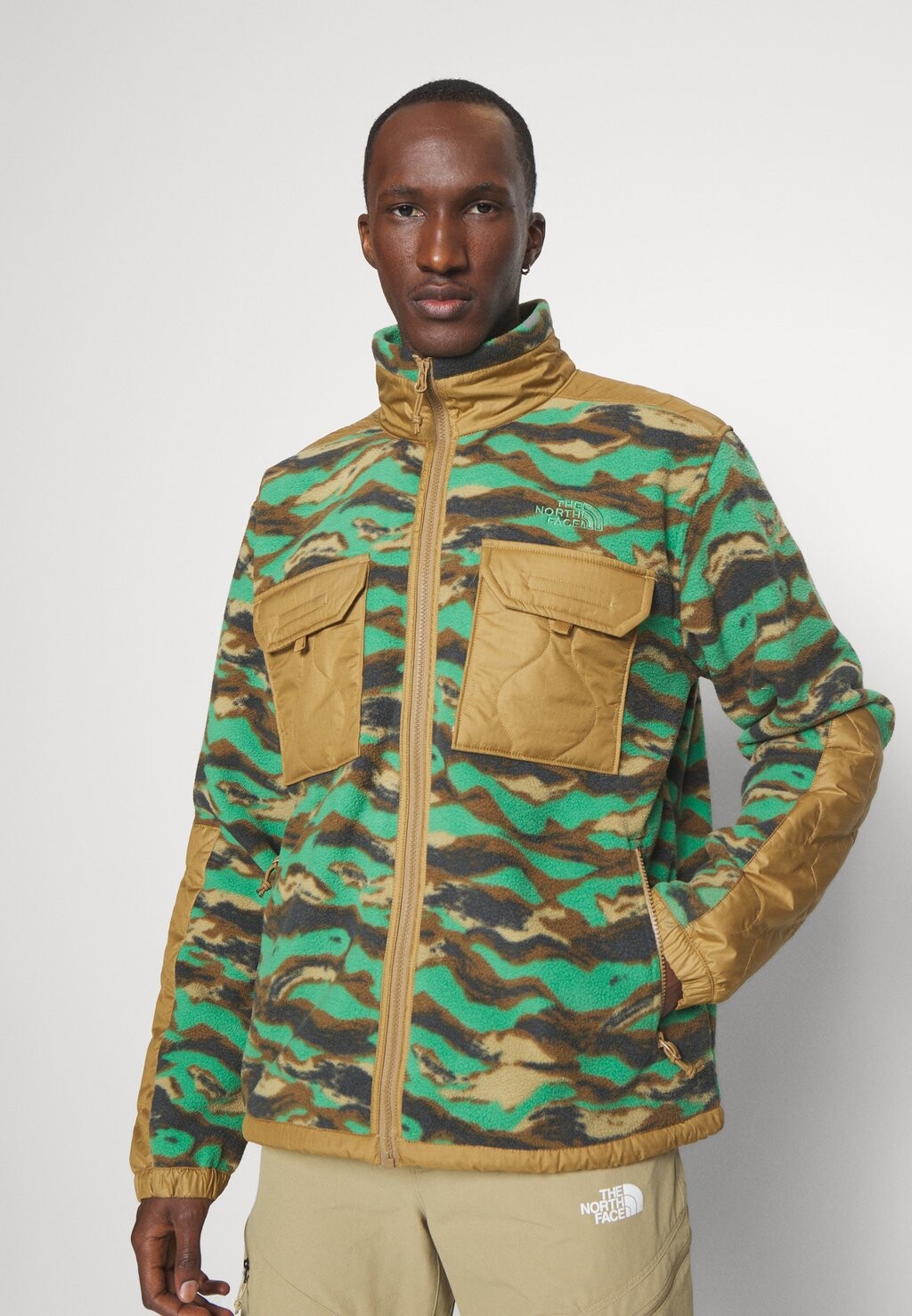 

Флисовая куртка The North Face, Коричневый