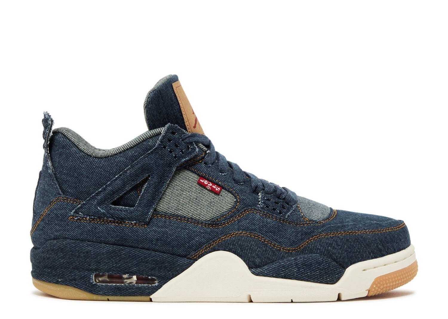 Кроссовки Air Jordan Levi'S X Air Jordan 4 Retro 'Denim', синий кроссовки air jordan air jordan 6 retro washed denim черный