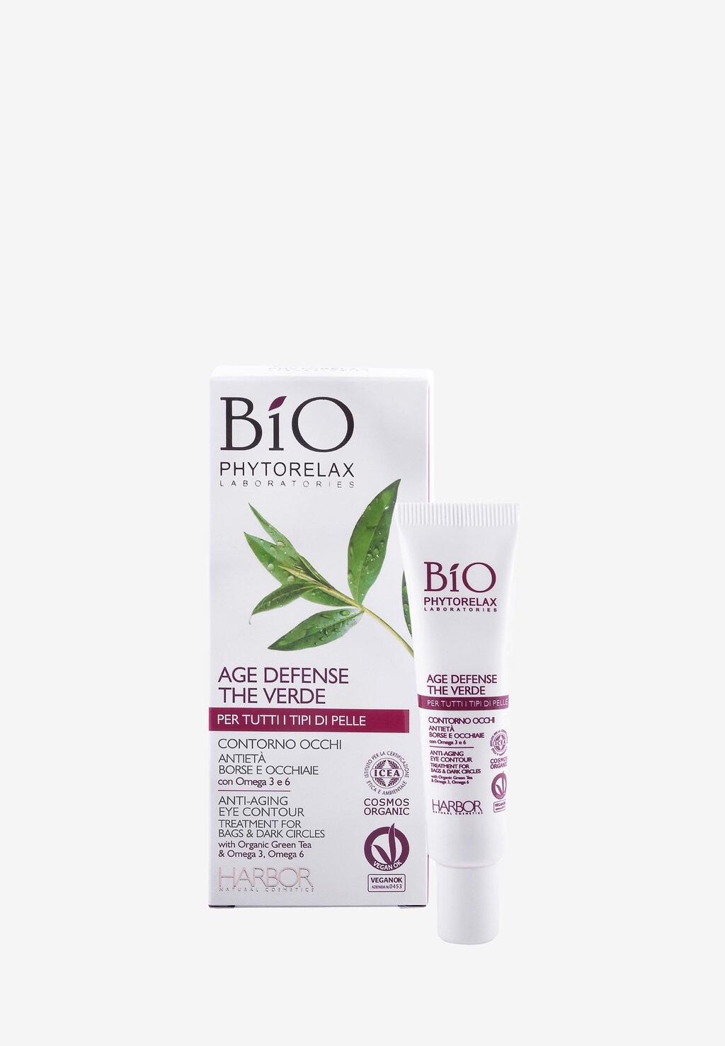

Уход за глазами Age Defense Green Tea Vegan & Organic Phytorelax