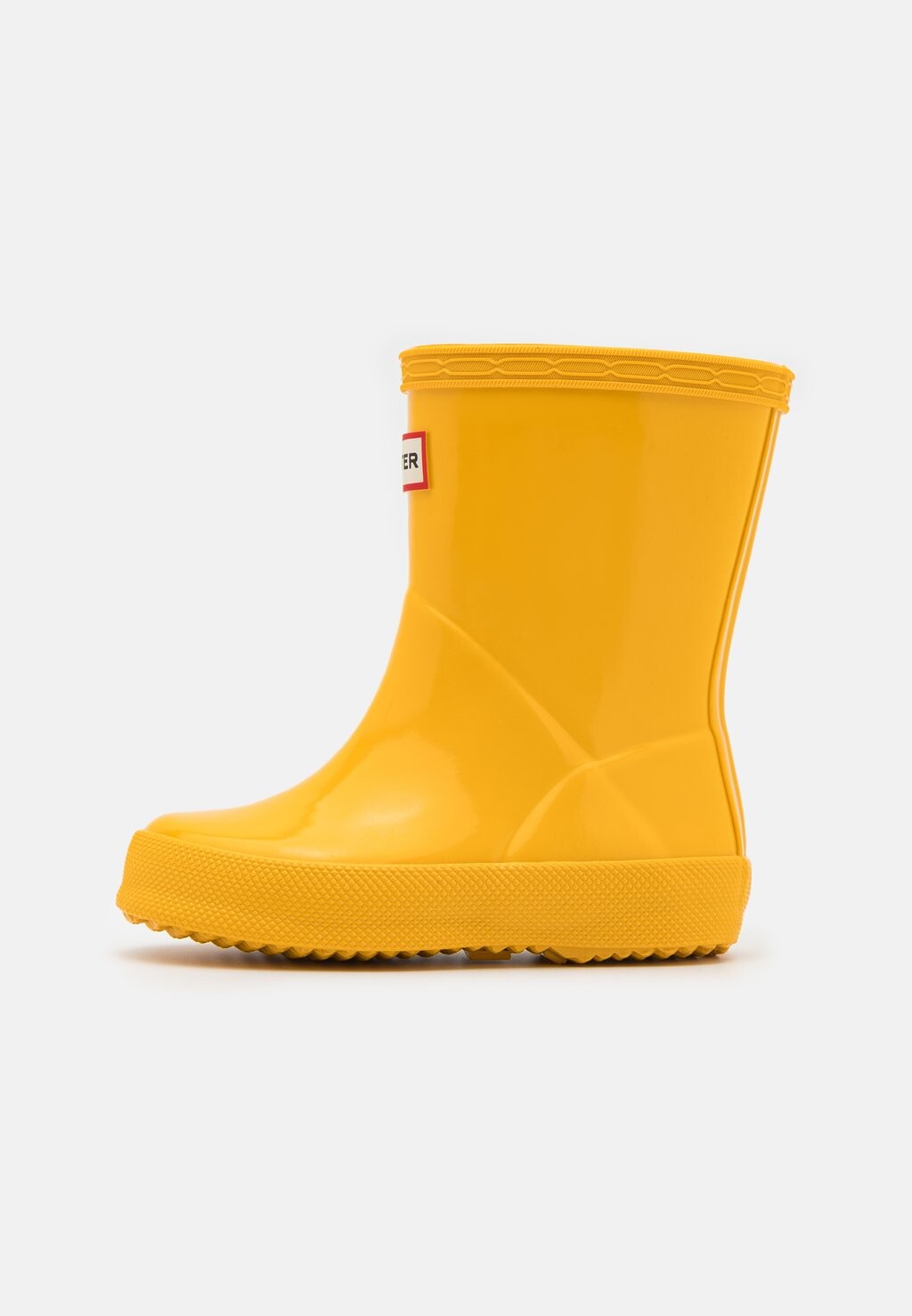 

Резиновые сапоги KIDS FIRST CLASSIC GLOSS Hunter Original, цвет yellow