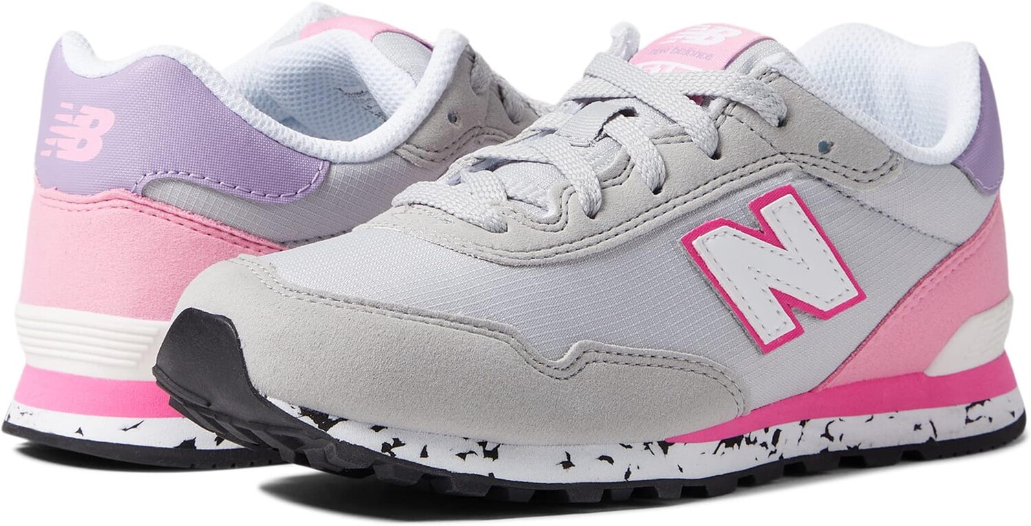 

Кроссовки 515 New Balance, цвет Rain Cloud/Hi-Pink